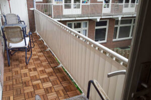 Privacy op balkon