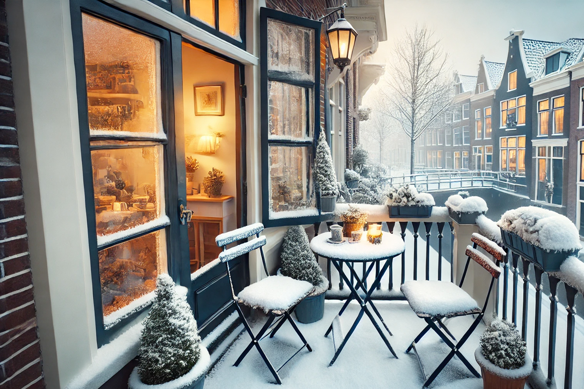 balkon klaar maken voor winter
