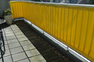 Hoe balkon dichtmaken