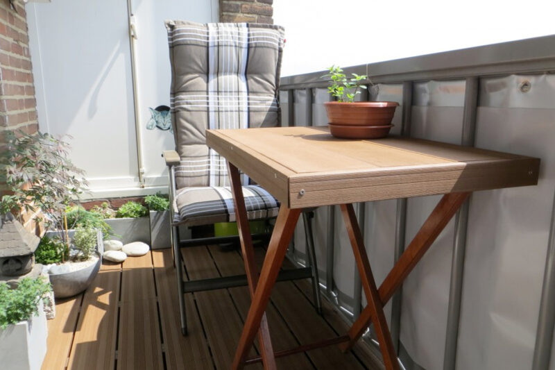 Hoe maak je een balkon gezellig