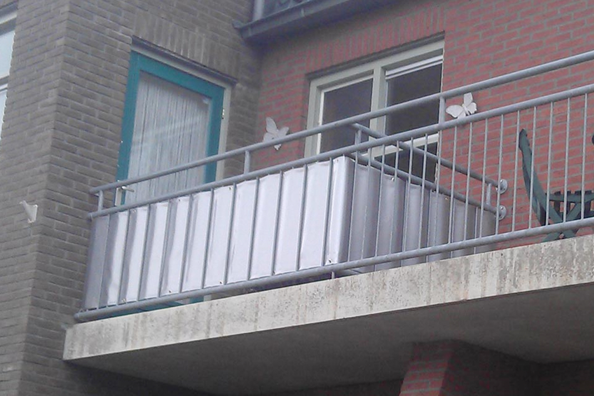 Hoe maak je je balkon minder winderig