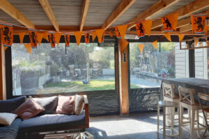 Overkapping zeil waterdicht