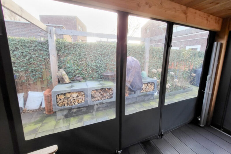 Waterdicht doek overkapping op maat