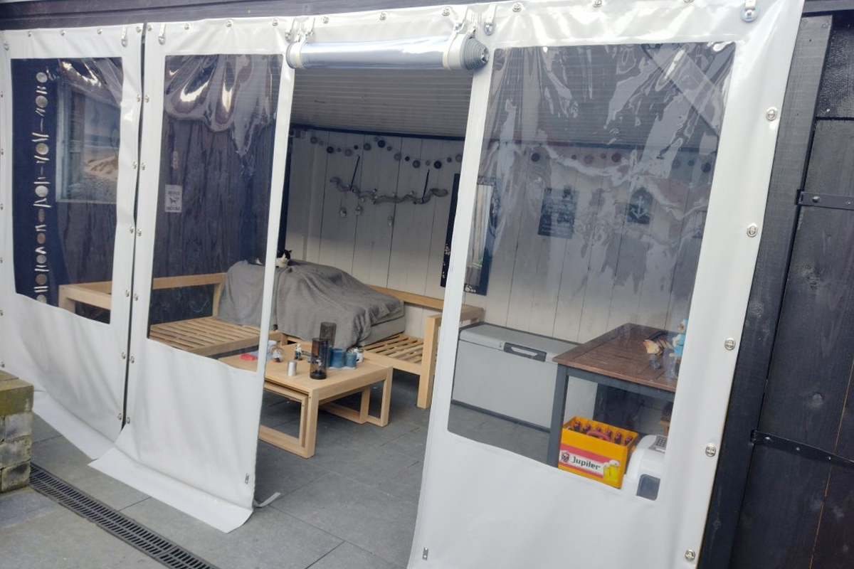 Zeil voor veranda op maat