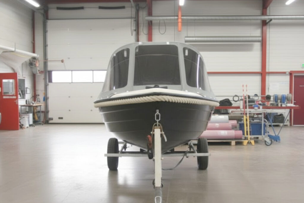 Afdekzeil voor boot