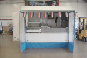 Maatwerkzeil voor verkoopwagens