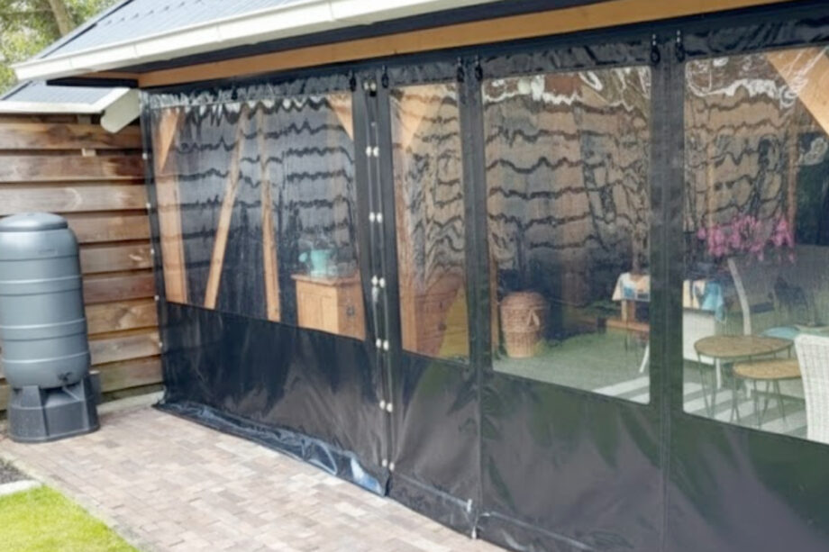 Overkapping dichtmaken met doek