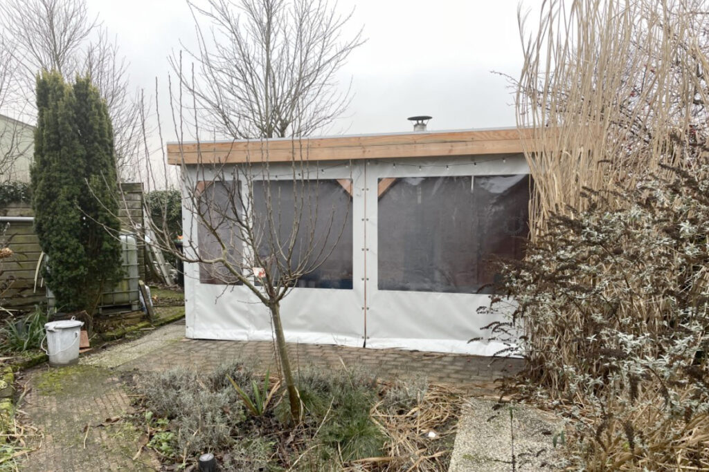 Overkapping zeil kosten