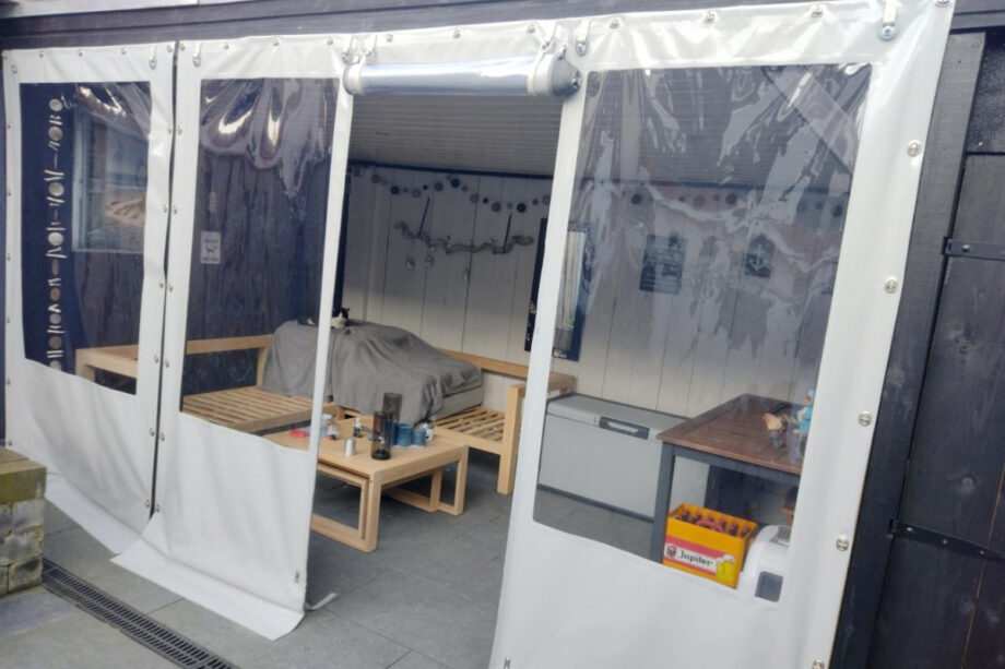 Overkapping zeil op maat