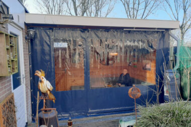 Windscherm voor overkapping bestellen