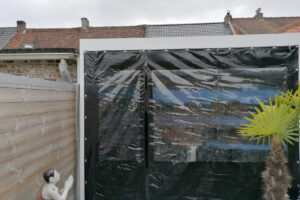Windscherm voor veranda op maat