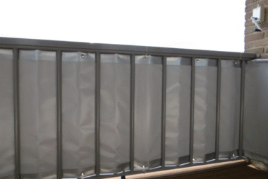 Zeil voor balkon op maat
