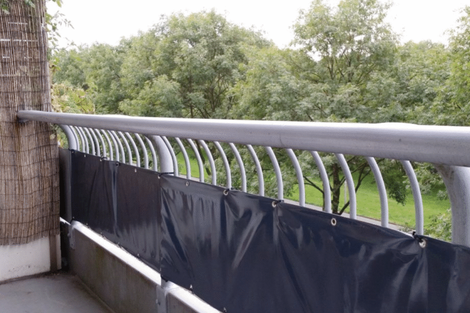 Zelf balkondoek plaatsen