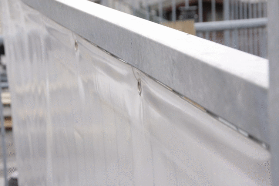 Zelf een balkondoek vastmaken