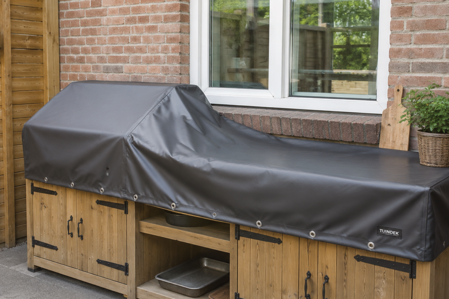 BBQ meubel beschermen zeildoek